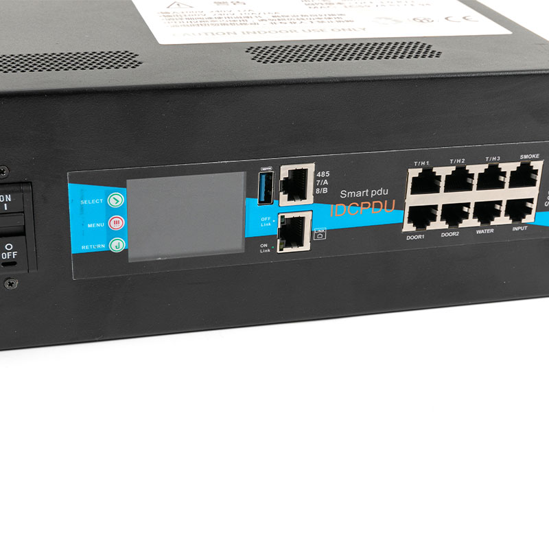 16-zásuvka C13 C19 2U Vertikálny istič snímača TCP/IP eco Smart Rack Pdu