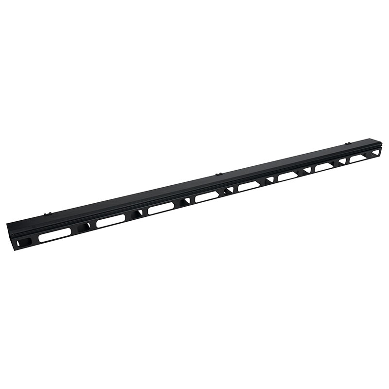 Vertikálny Rack Mount Management Cable Management Black For Cabinet